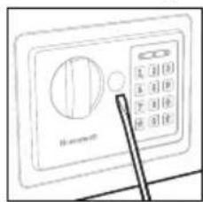 HONEYWELL 5605W - LLAVE DE ACCESO MANUAL - 1