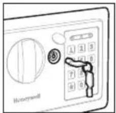 HONEYWELL 5605W - OVERRIDE ACCESS KEY - 2