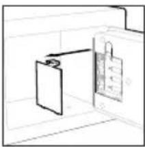 HONEYWELL 5605W - INSTALL BATTERIES - 1