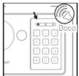 HONEYWELL 5605P - PROGRAMMING NEW USER CODE - 4
