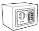 HONEYWELL 5605P - Caja fuerte de acero - 2