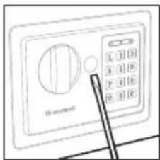 HONEYWELL 5605P - OVERRIDE ACCESS KEY - 1