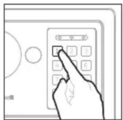 HONEYWELL 5605P - PROGRAMMATION D'UN NOUVEAU CODE D'UTILISATEUR - 1