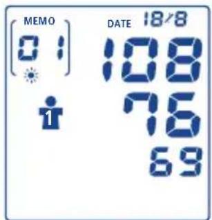 Hartmann Tensoval duo control Large - Recalling the measured values - 4