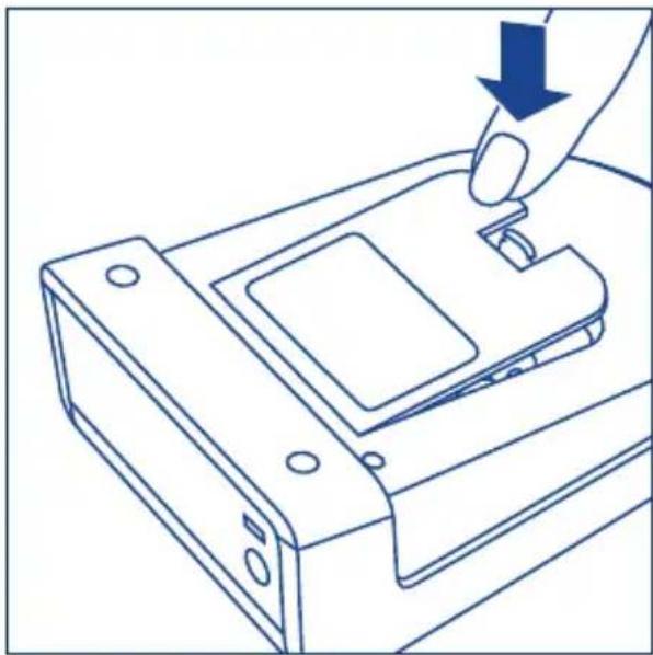Hartmann Tensoval duo control Large - Plaatsen/verwisselen van de batterijen - 3