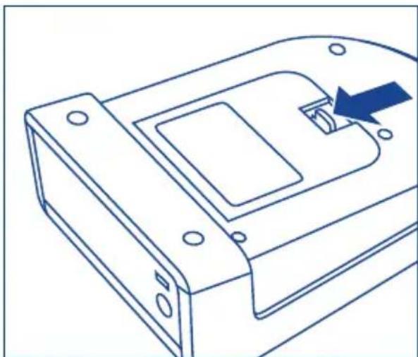 Hartmann Tensoval duo control Large - Inserting / changing the batteries - 1