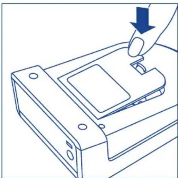 Hartmann Tensoval duo control Large - Inserting / changing the batteries - 3