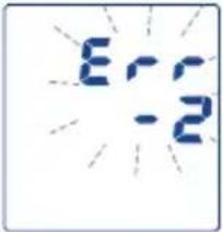 Hartmann Tensoval duo control Large - Explications des messages d'erreur - 2