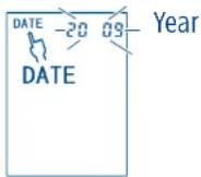 Hartmann Tensoval mobil classic - Setting date and time - 1