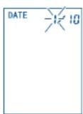 Hartmann Tensoval mobil classic - Setting date and time - 3