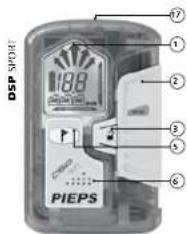 Pieps DSP Pro - Поздравляем вас с покупкой лавинного датчика PIEPS DSP PRO/DSP SPORT. - 2
