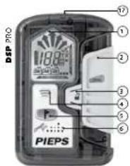 Pieps DSP Pro - Поздравляем вас с покупкой лавинного датчика PIEPS DSP PRO/DSP SPORT. - 1