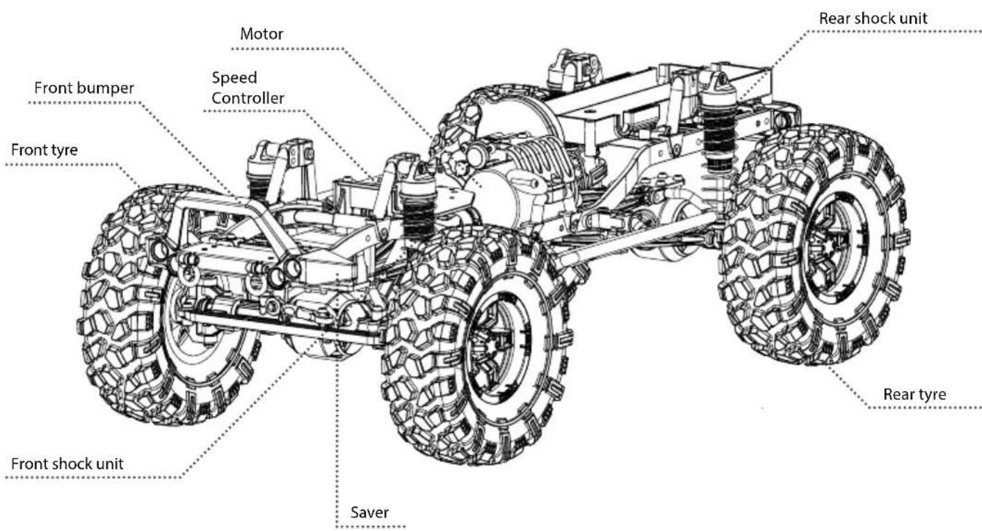 Carson MC-10 Mountain Warrior - cHaSSIS - 1