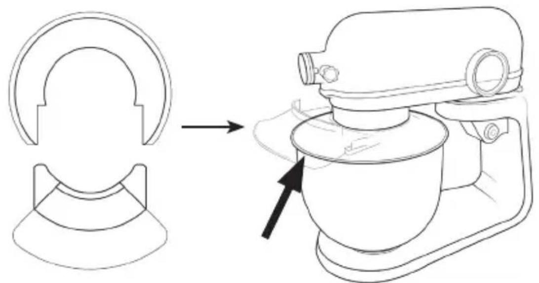 Arendo 303919 - Note: Due to the safety circuit, the appliance only works when the motor unit is lowered and locked! - 1