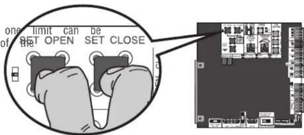 LiftMaster HCT12 - Adjust the Limits - 1