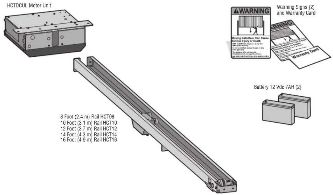 LiftMaster HCT12 - Carton Inventory - 1