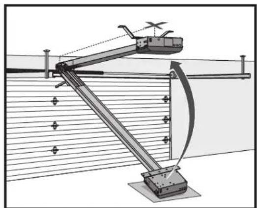 LiftMaster HCT12 - Step 4 Mount the Operator - 3