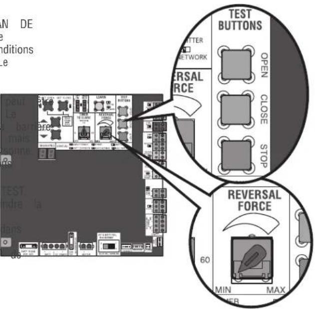 LiftMaster HCT12 - Réglage de précision de la résistance - 1