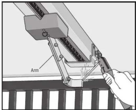 LiftMaster HCT12 - Step 4 Mount the Operator - 5