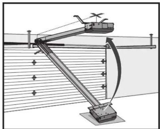 LiftMaster HCT12 - Step 4 Mount the Operator - 3