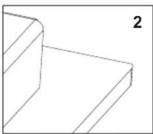 AMICA EHC 933 333 E - Assembly of the gasket - 2