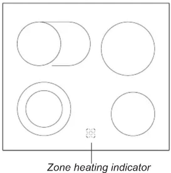 AMICA EHC 933 333 E - Zone heating indicator - 1