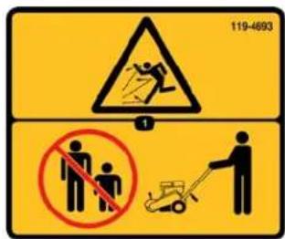 TORO 22602 - Pegatinas de seguridad e instrucciones - 5