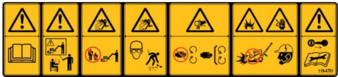 TORO 22602 - Safety and Instructional Decals - 2
