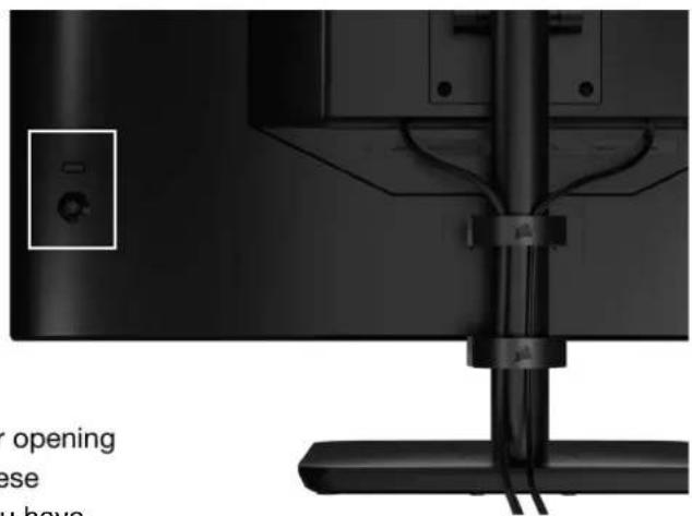 CORSAIR XENEON 32QHD240 - Controls - 5