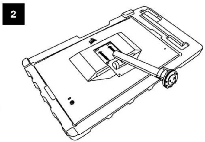 CORSAIR XENEON 32QHD240 - ASSEMBLY (For CM-9020002 Only) - 2