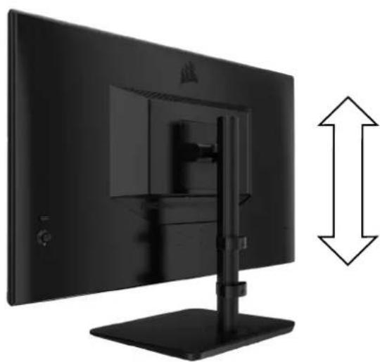 CORSAIR XENEON 32QHD240 - 회전 및 높이 조절 - 2