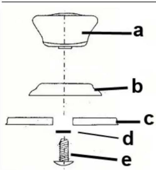 Ellrona Profi-Partypfanne 61490 - Description of the parts - 1