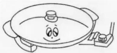 Ellrona Profi-Partypfanne 61490 - Use of the lid - 1