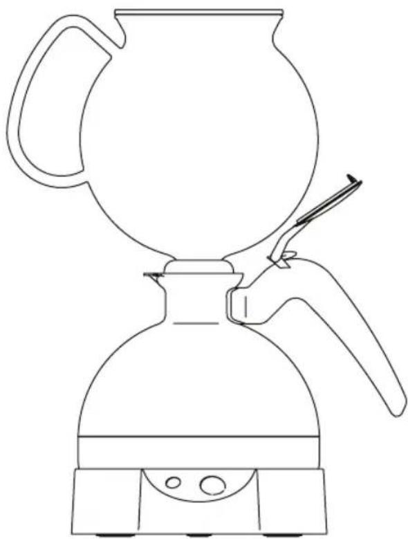 BODUM ePEBO 1.0 L - Vacuum Coffee Maker - 1