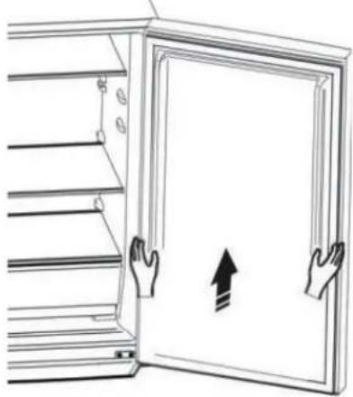 HISENSE RB390N4BFC - Inverser la porte - 9