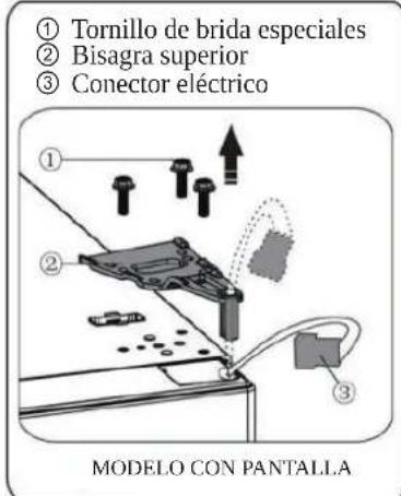 HISENSE RB390N4BFC - Invertir la puerta - 8