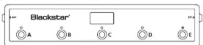 BLACKSTAR Unity U250ACT - Footcontrollers - 2
