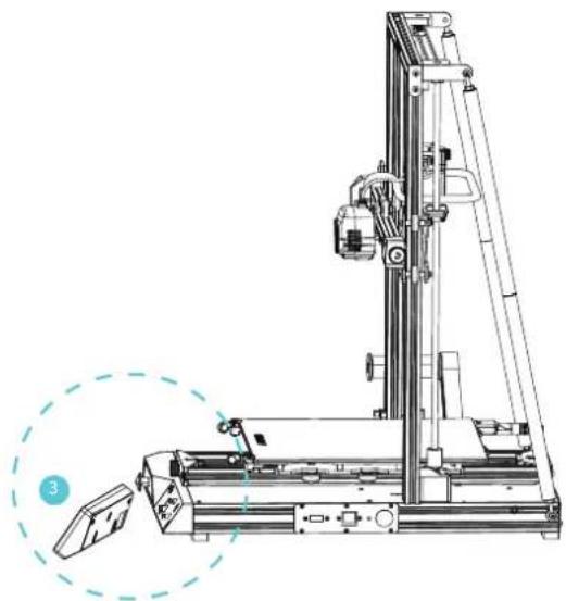 CREALITY CR-10 Smart - Install the touch screen - 2