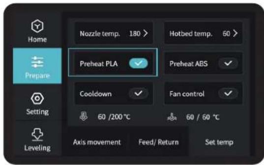 CREALITY CR-10 Smart - Preheating Method - 3