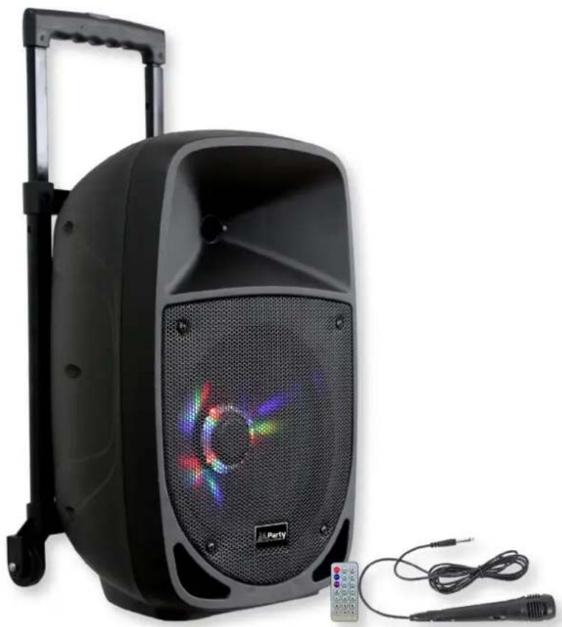 Party light & sound 8LED - 1
