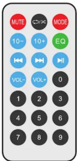 Party light & sound KA100 - FERNBEDIENUNG: - 1