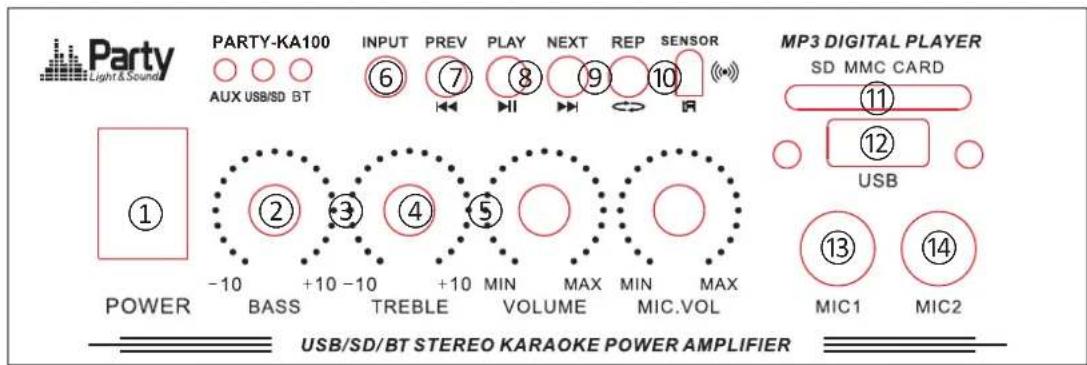 Party light & sound KA100 - 1