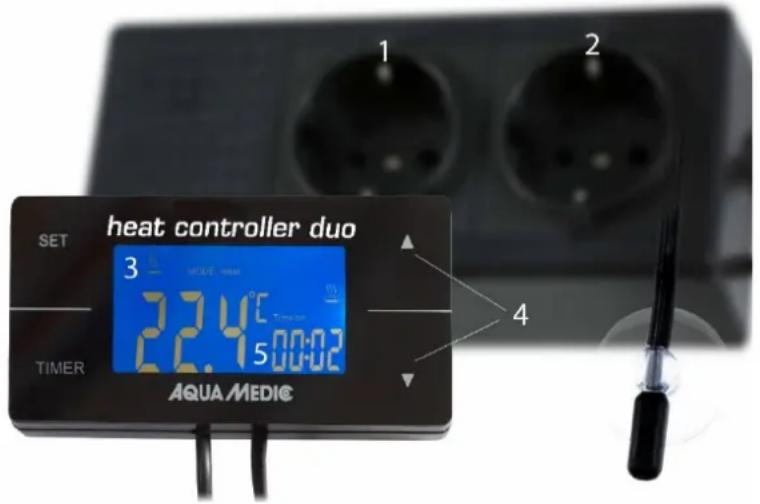 Aqua Medic Heat controller duo II - лпыКаёасión - 1