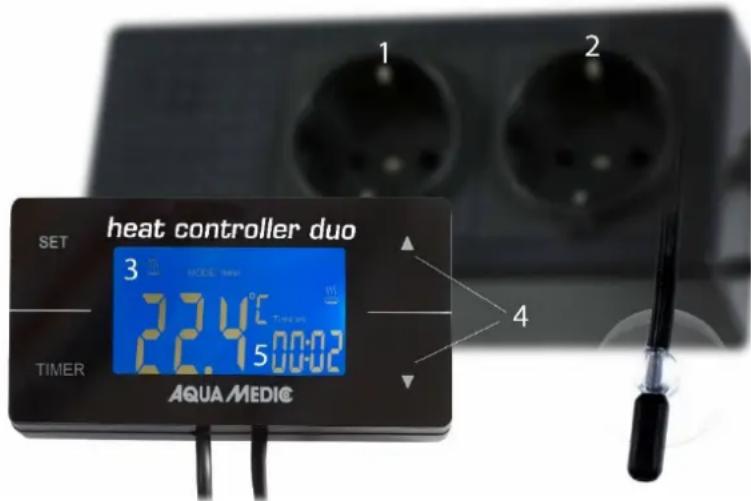 Aqua Medic Heat controller duo II - Эксплуатация - 1