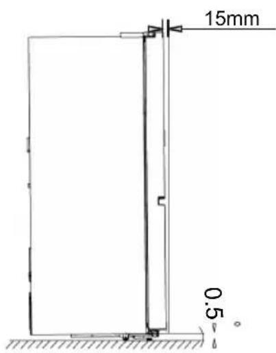 HISENSE RS818N4TFC - Leveling of appliance - 1