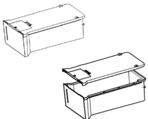 HISENSE RS818N4TFC - Limpieza del recipiente para agua - 1