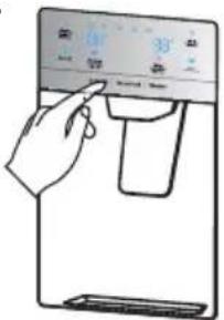 HISENSE RS818N4TFC - Using the dispenser - 1