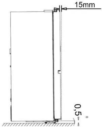 HISENSE RS818N4TFC - Livellamento dell'apparecchio - 1