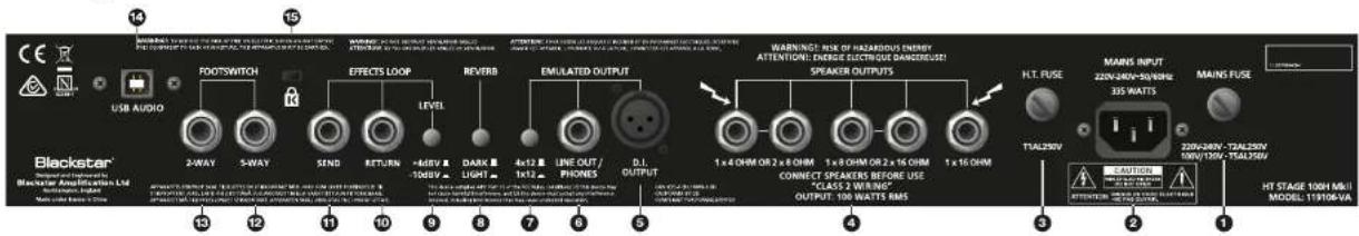 BLACKSTAR HT Stage 100 MkII - 产品介绍 - 6
