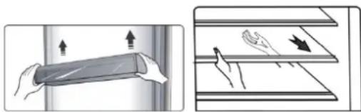 HISENSE RS677N4ACC - Glasregale und Türfächer - 1
